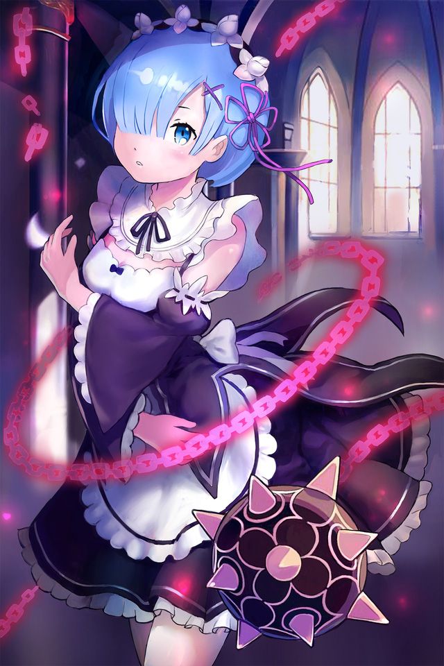 Ảnh anime rem cực cute, đáng yêu