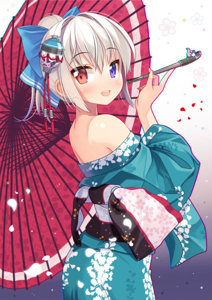 Ảnh anime mặc kimono xinh xỉu