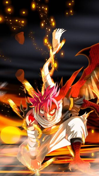 Hình ảnh Natsu Dragneel ngầu, mạnh mẽ