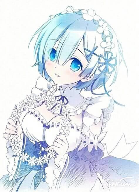 Hình nền anime Rem Chibi cực đẹp và dễ thương