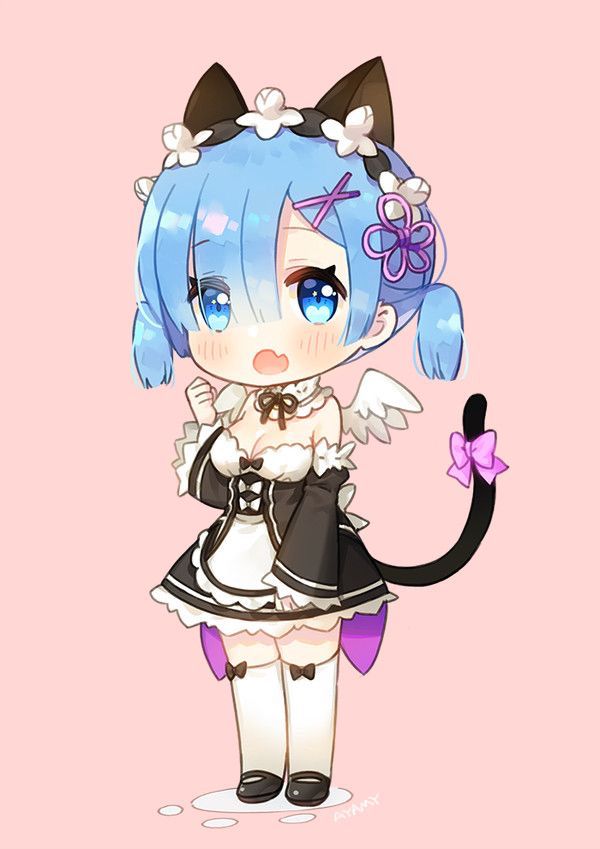 Ảnh Anime Đẹp Rem Chibi