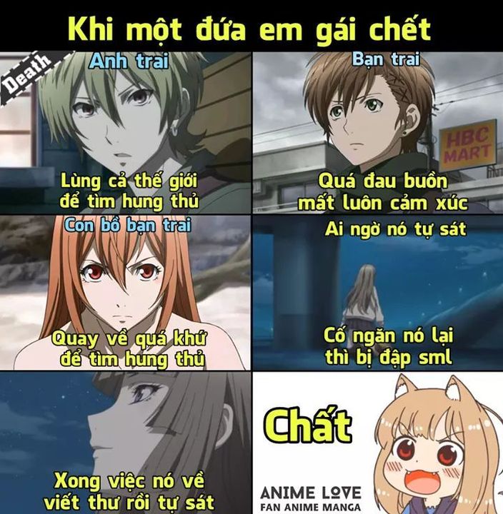 Hình ảnh anime hài hước, chế bựa nhất