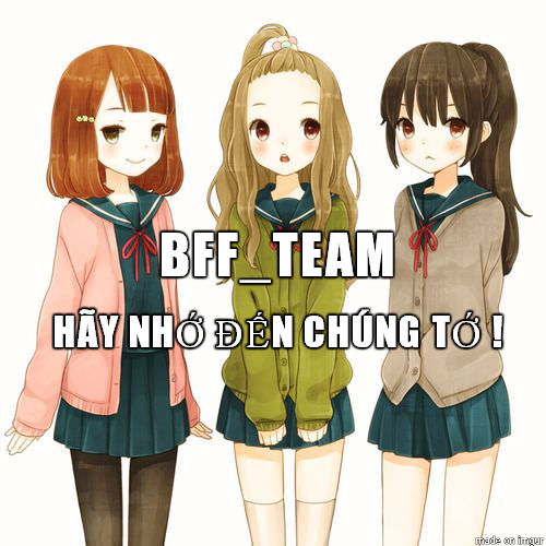 Hình ảnh anime bff 3 người