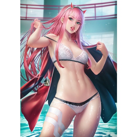 Hình Cô Gái Anime mặc bikini