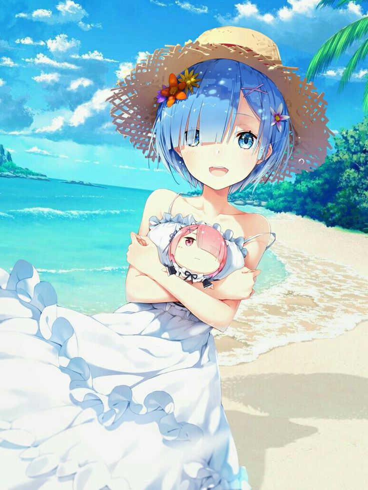 Ảnh anime rem đáng yêu, cưng xỉu