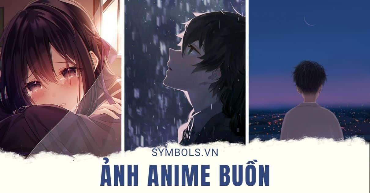 Ảnh Anime Buồn Khóc Cô Đơn ❤️Hình Nền Anime Buồn Ngầu Đẹp