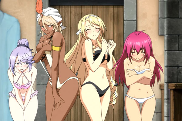 hình ảnh anime nữ bikini