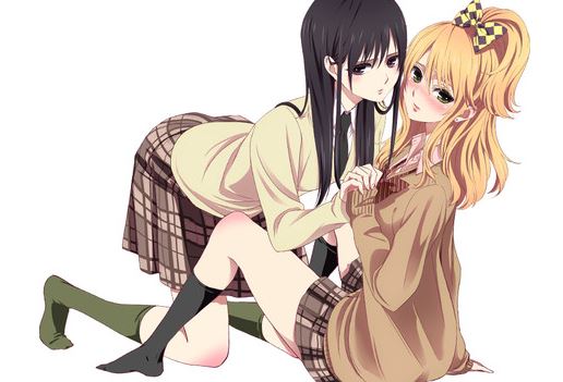 Ảnh anime yuri cực bá đạo