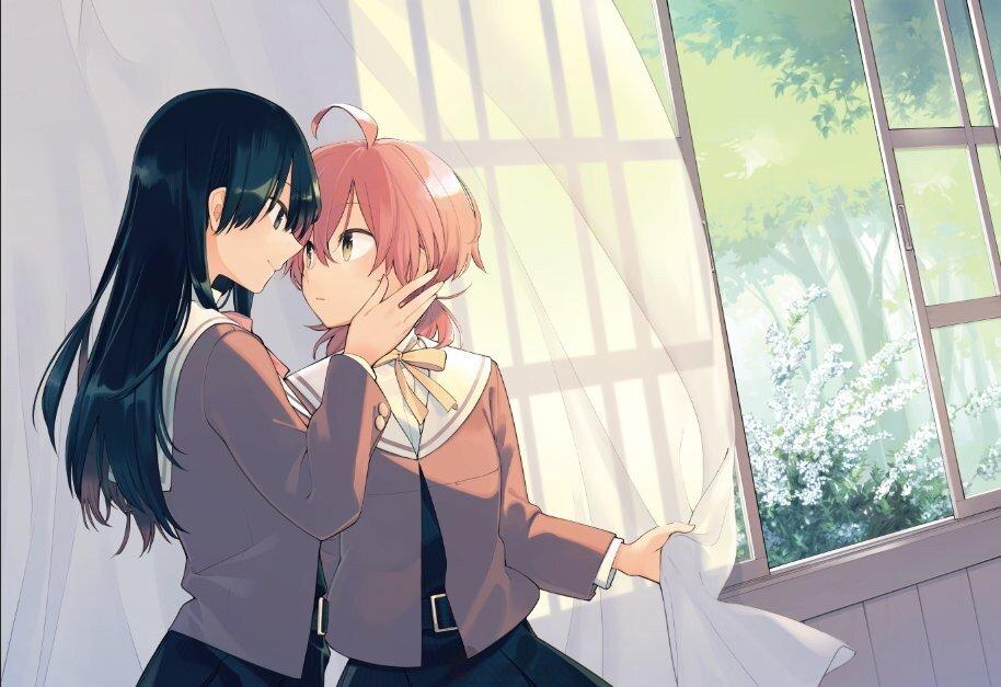 Ảnh anime Yuri hay cực đáng yêu