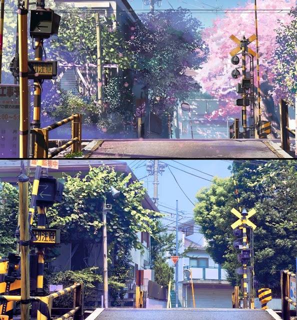 Đường phố xinh đẹp của Tokyo Nhật Bản qua nét vẽ từ các bộ anime đình đám