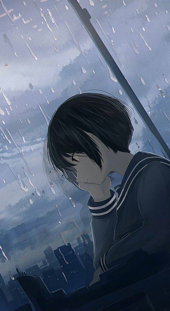 Hình ảnh sad anime girl