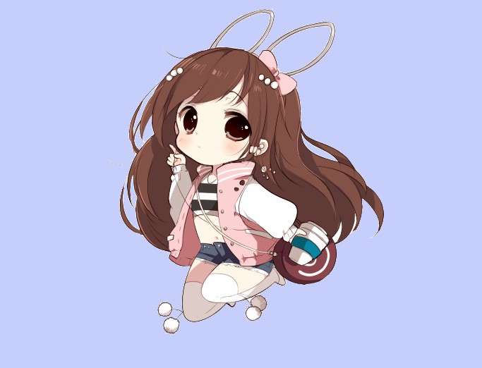 Ảnh anime girl chibi