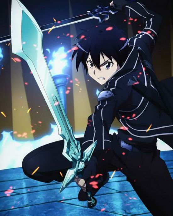 Hình Ảnh Anime Kirito Đẹp Ngầu