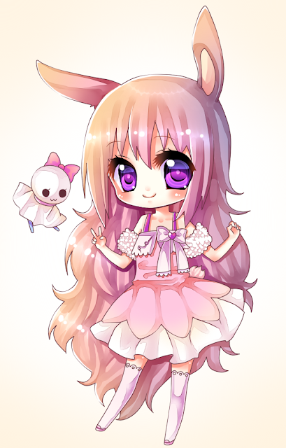 Hình ảnh anime chibi cực cute, cưng xỉu