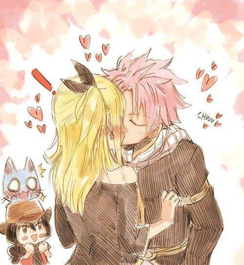 Hình ảnh Lucy Và Natsu