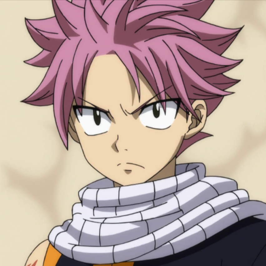 Natsu Dragneel biểu cảm cực ngầu