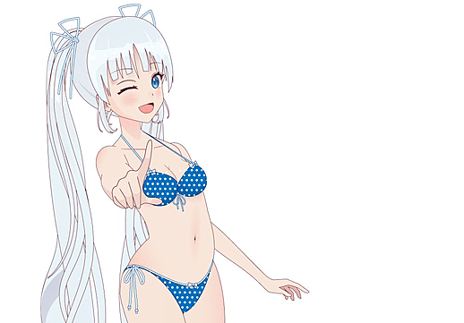 Hình ảnh Cô Anime Gái Mặc Bikini