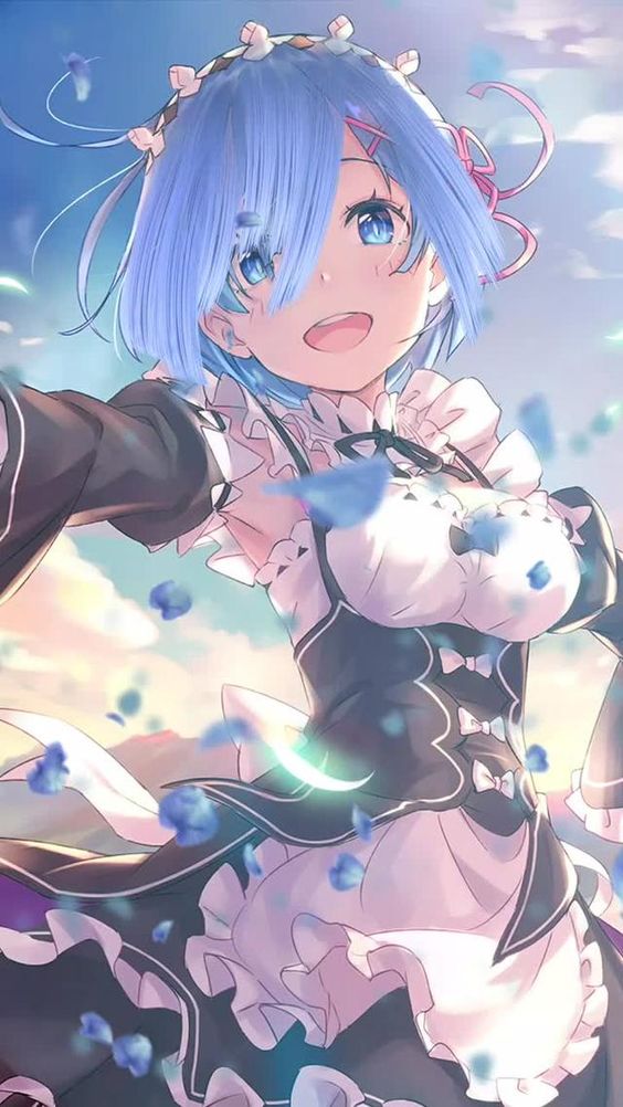 Ảnh anime cực cute nhất của rem