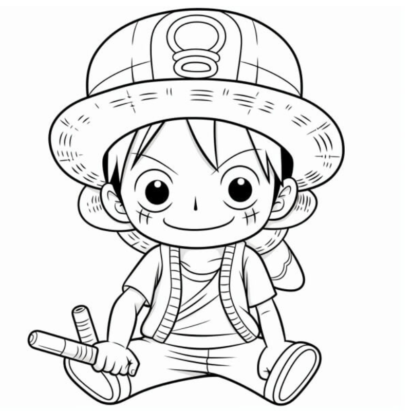 Tô Màu Luffy Nhân Vật Truyền Cảm Hứng Trong Thế Giới Hoạt Hình