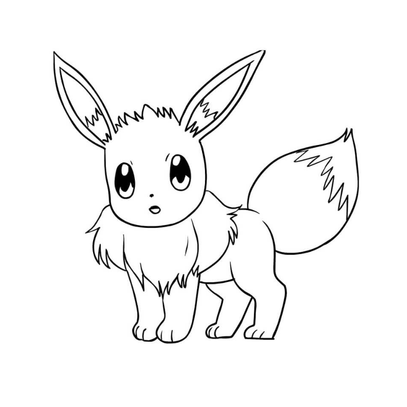 Kỹ Thuật Tô Màu Nâng Cao Cho Hình Ảnh Pokemon Eevee